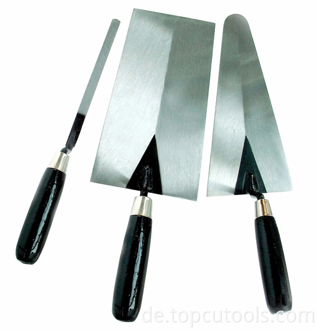 Hardware Black Lackierter Holzgriff melzende Kelle Trowel -Werkzeug